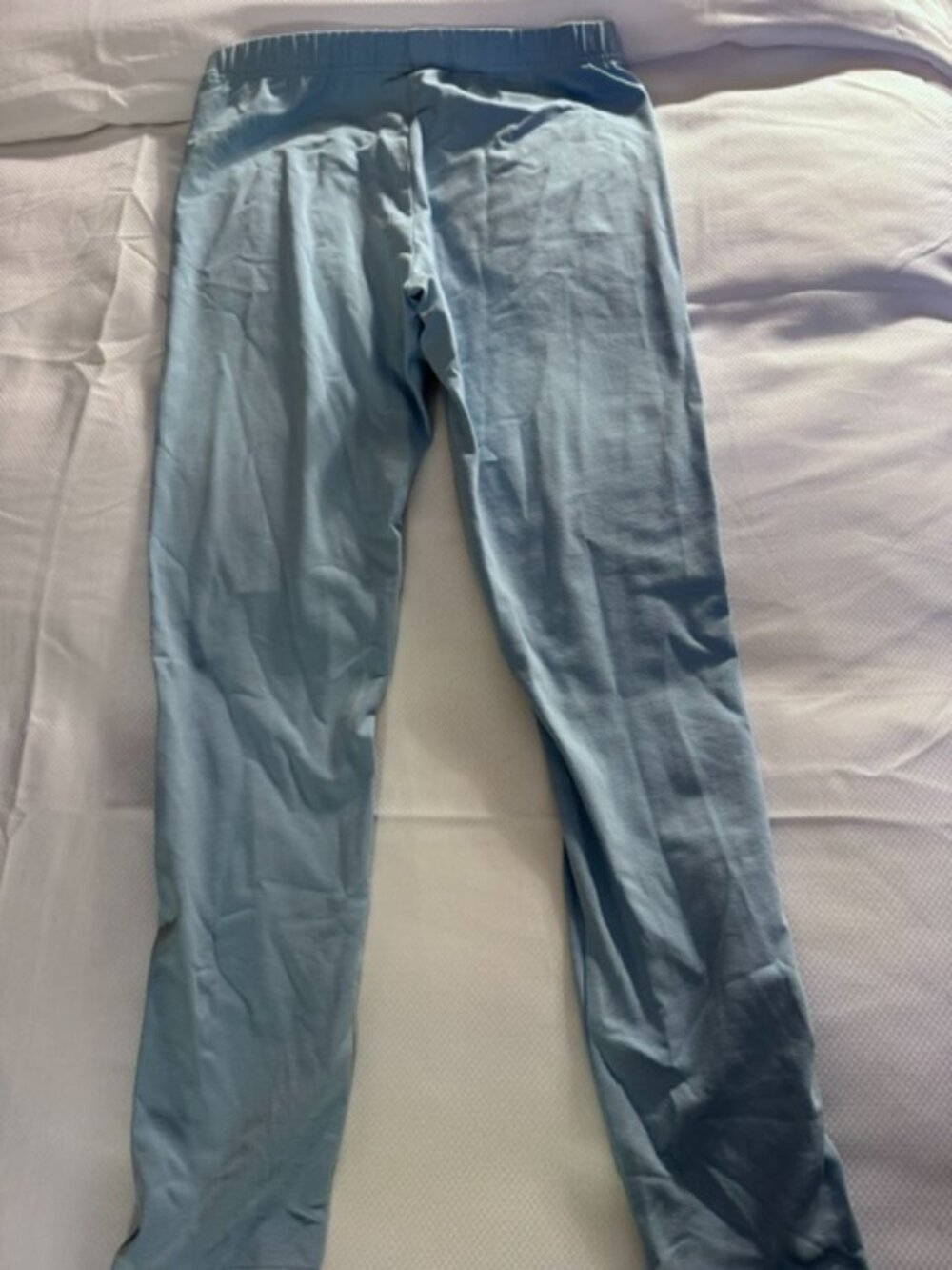 Light Blue Lands End Leggings XL/14-16 Girls